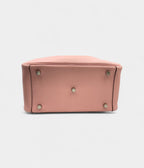 HMLindy 26 in Rose Sakura Swift Leather with Palladium Hardware