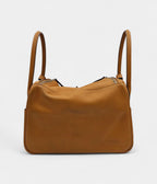 HMLindy 26 in Sesame and Lime Swift Leather with Gold Hardware