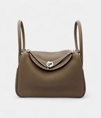 HMLindy 26 in Tow Clemence Leather with Palladium Hardware