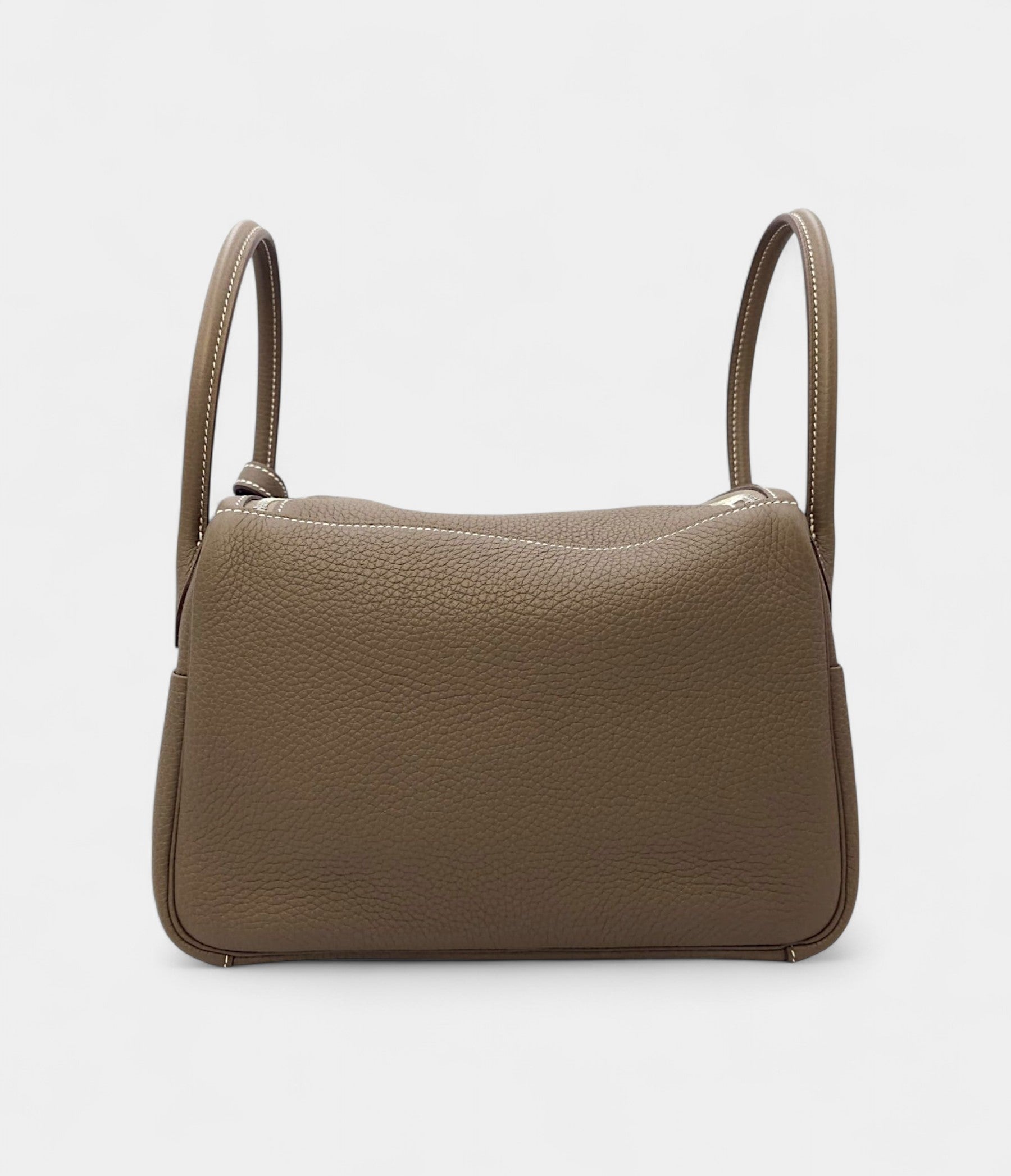 HMLindy 26 in Tow Clemence Leather with Palladium Hardware
