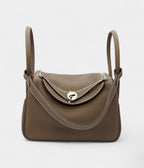 HMLindy 26 in Tow Clemence Leather with Palladium Hardware
