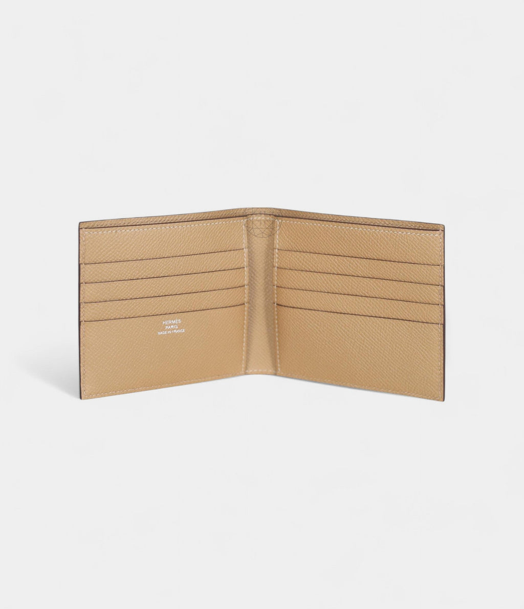 HMMC² Copernic Compact Bifold Wallet in Epsom Leather with Box