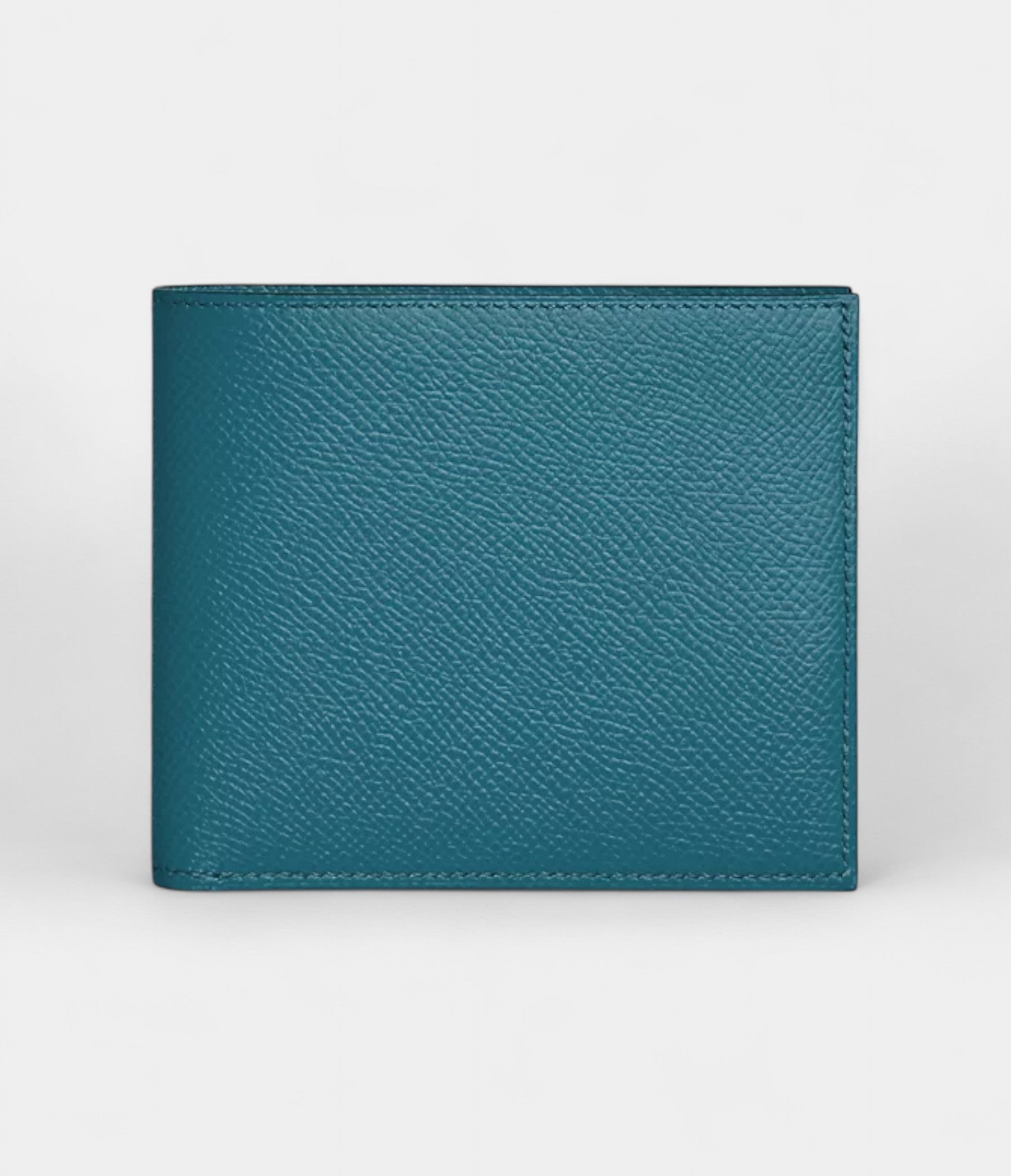 HMMC² Copernic Compact Wallet in Blue Epsom Calfskin