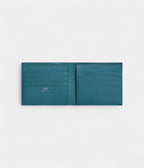 HMMC² Copernic Compact Wallet in Blue Epsom Calfskin
