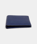 HMMC² Copernic Compact Wallet in Blue Nuit Epsom Leather