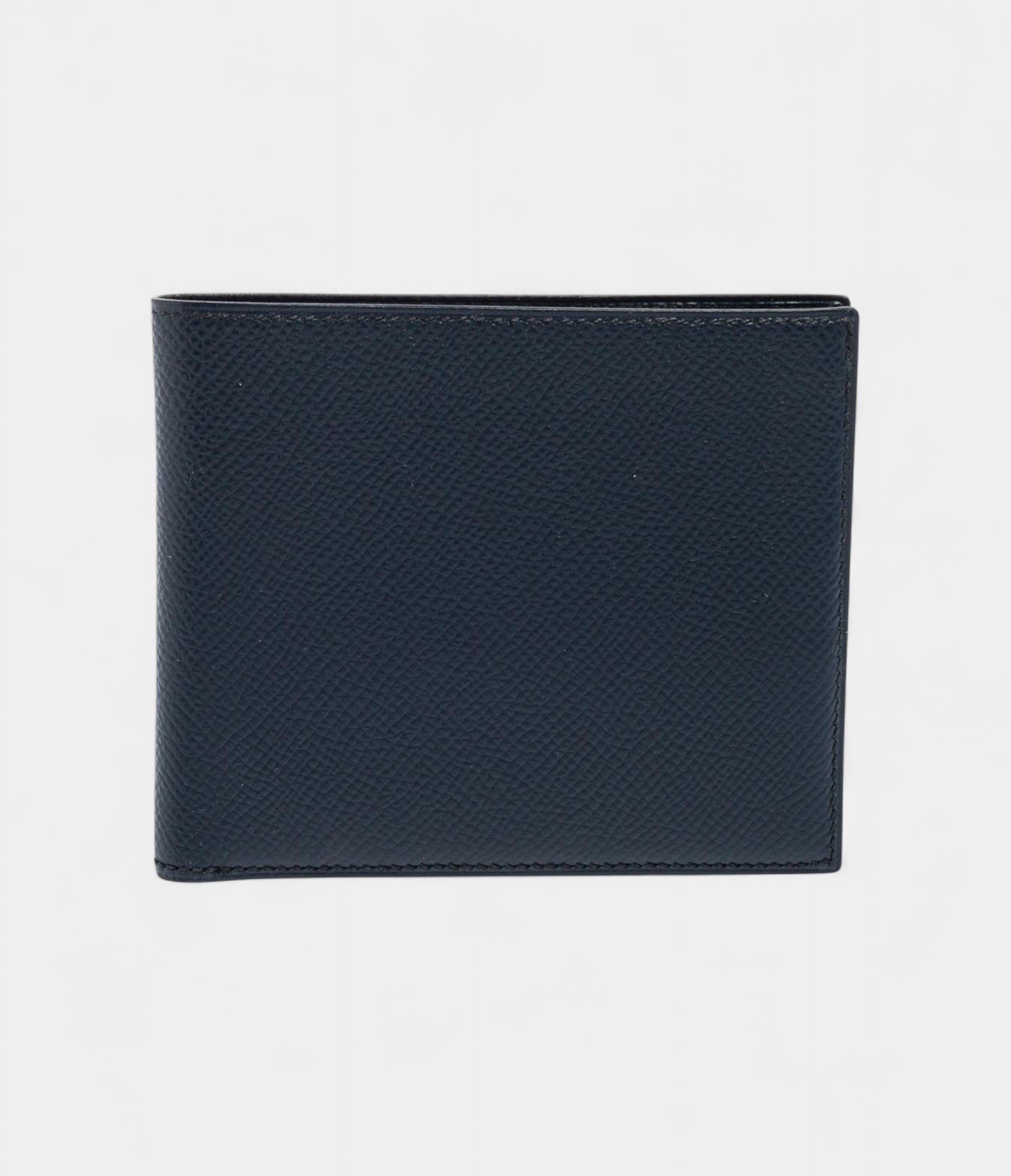 HMMC² Copernic Compact Wallet in Epsom Leather Midnight Blue
