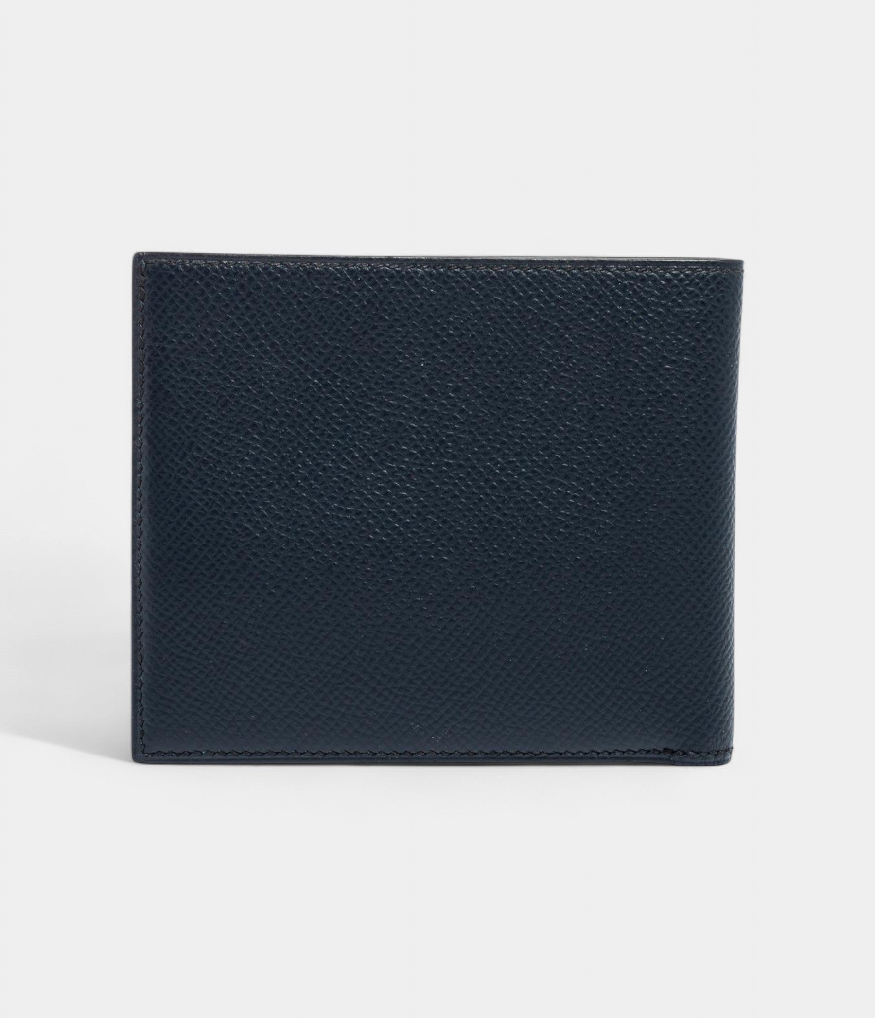 HMMC² Copernic Compact Wallet in Epsom Leather Midnight Blue