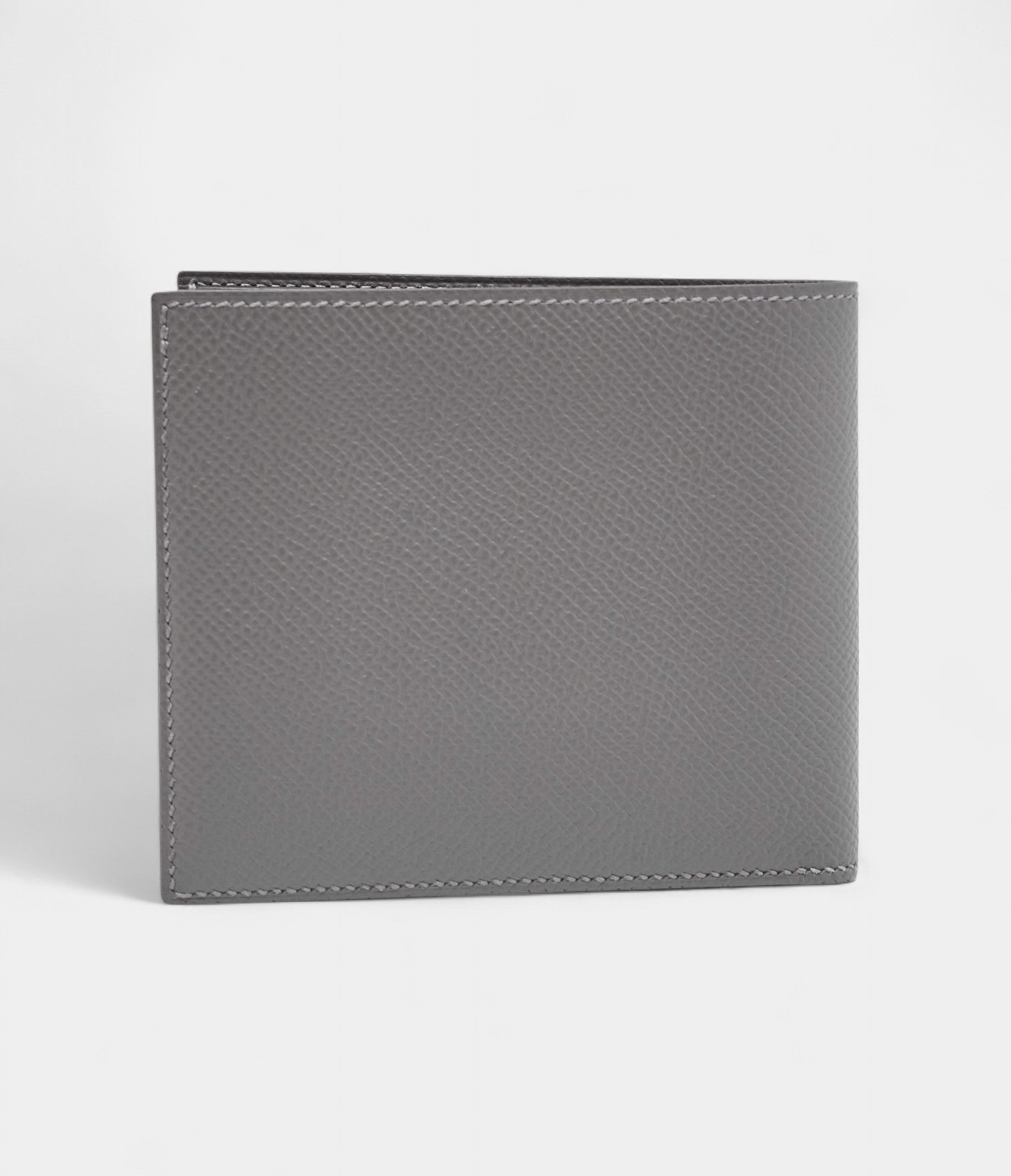 HMMC² Copernic Compact Wallet in Gris Epsom Leather