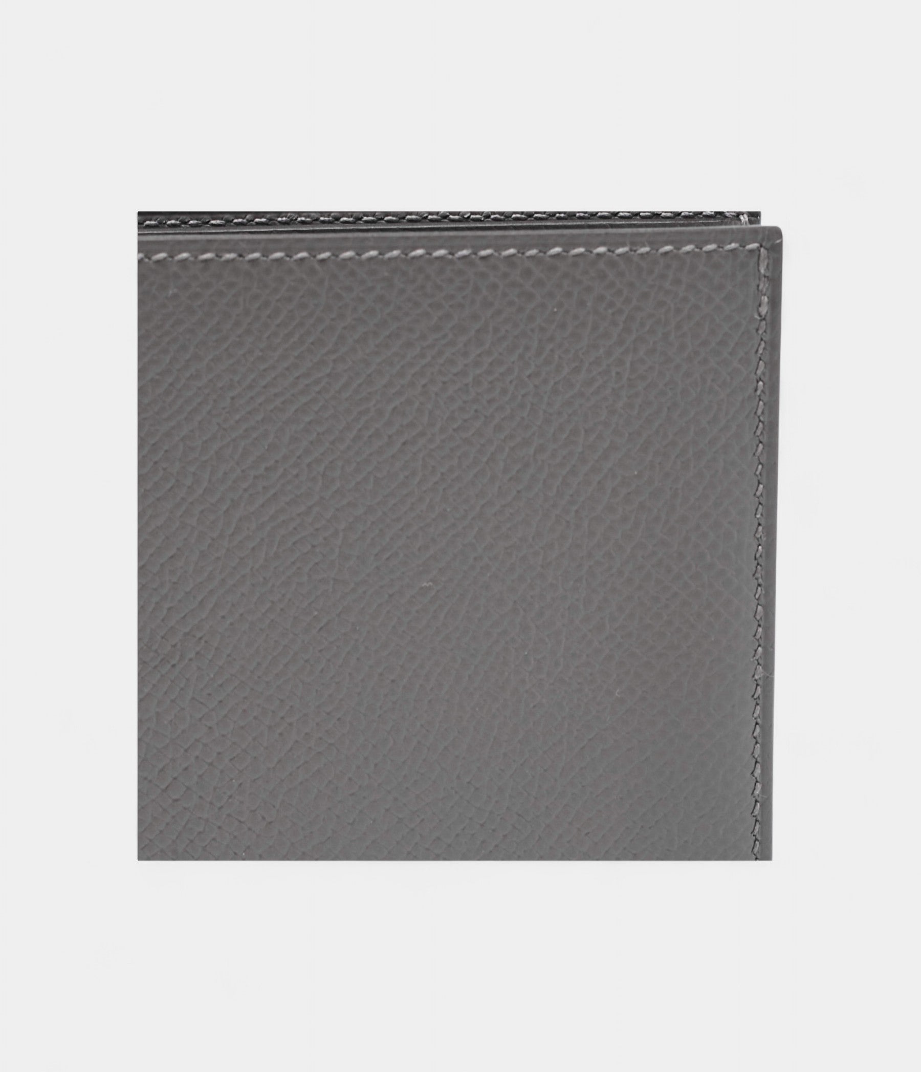 HMMC² Copernic Compact Wallet in Gris Epsom Leather