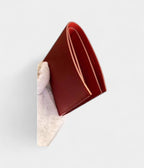 HMMC² Copernic Compact Wallet in Pepper Soft Epsom Calfskin