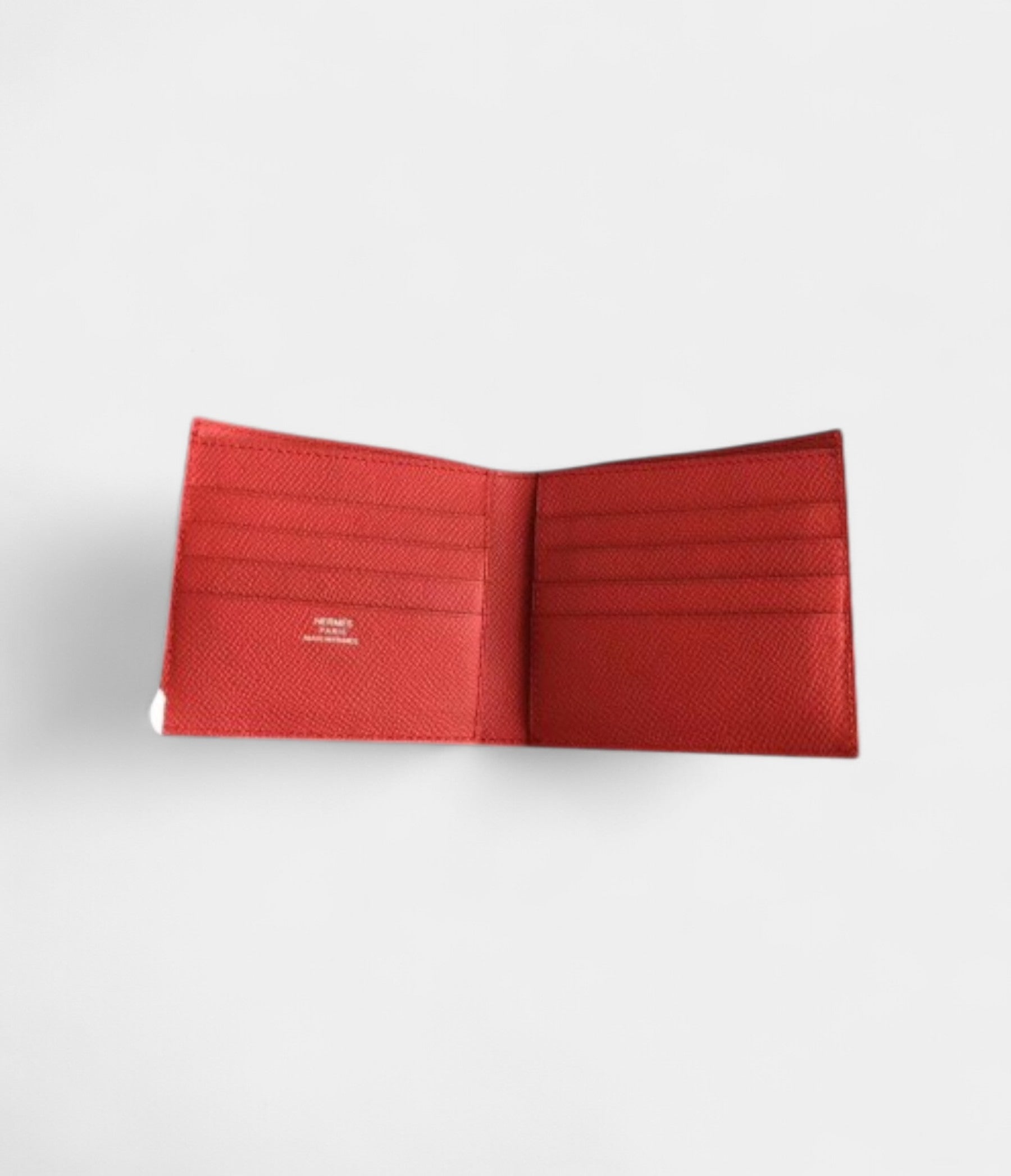 HMMC² Copernic Compact Wallet in Pepper Soft Epsom Calfskin