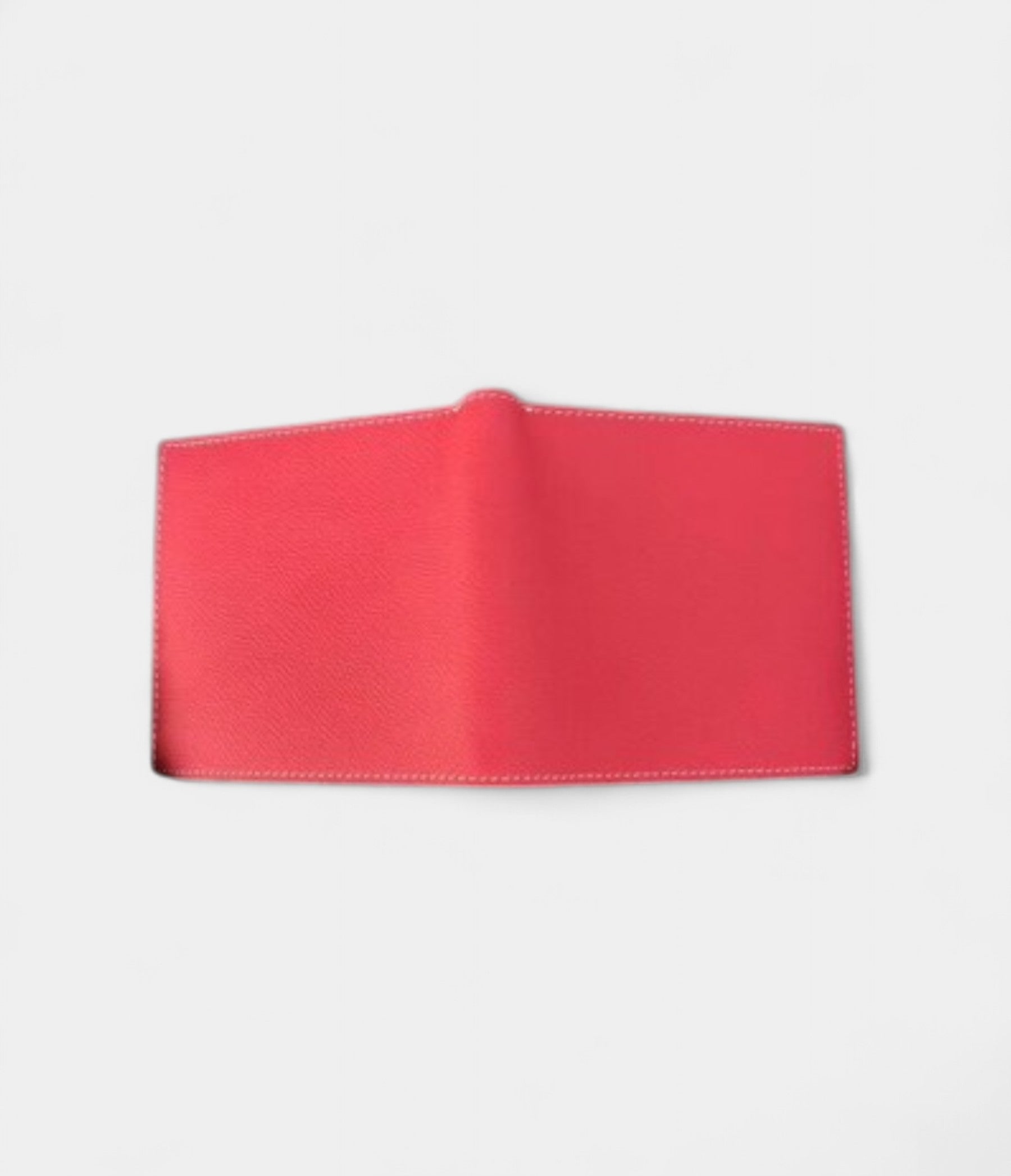 HMMC² Copernic Compact Wallet in Rose Red Epsom Leather