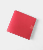 HMMC² Copernic Compact Wallet in Rose Red Epsom Leather