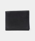 HMMC² Copernic Compact Wallet in Smooth Calfskin Leather in Black