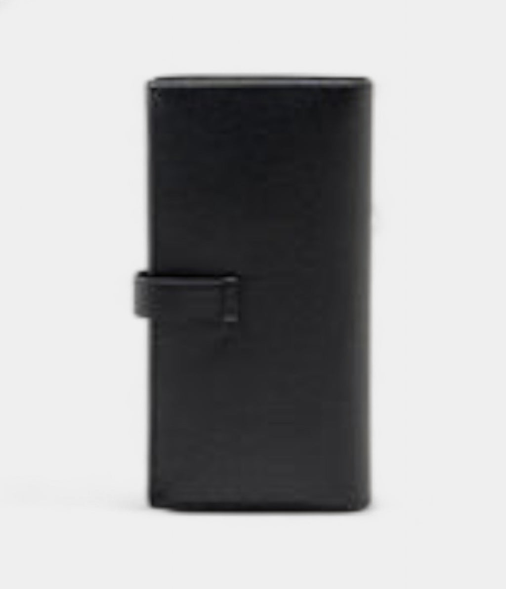Hermes Maillon To Go Wallet Epsom Black Enermal Buckle Ghw Stamp