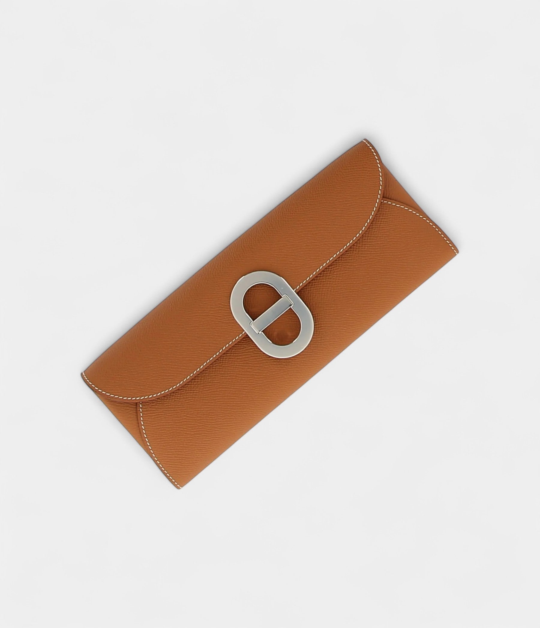 HMMaillon To Go Wallet in Gold Epsom with Palladium Hardware