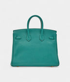 HMMalachite Togo BK 25 Gold Hardware