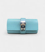 HMMédor Blue Leather Clutch Bag
