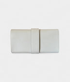 HMMédor Grey Leather Clutch Bag