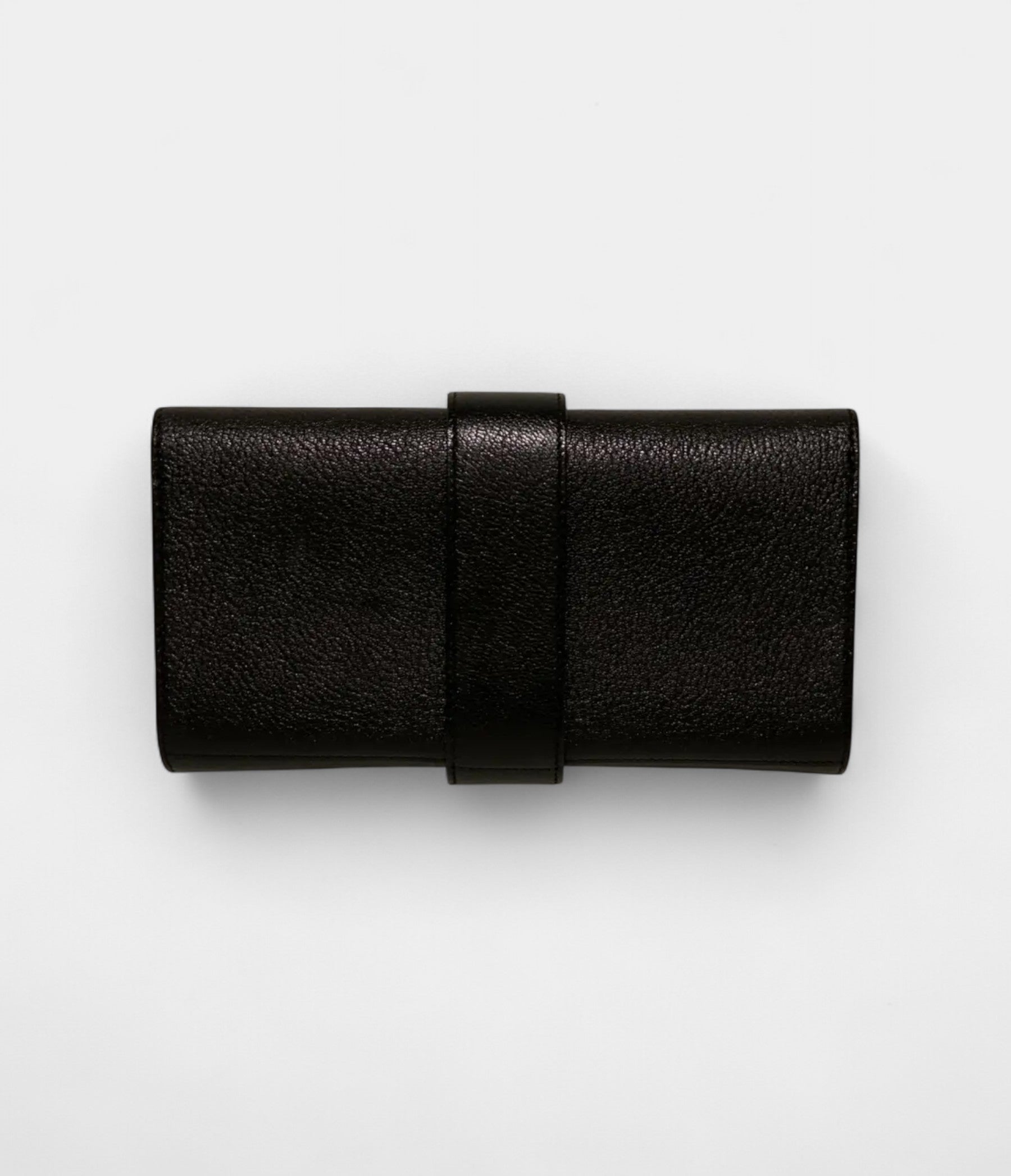 HMMédor Leather Clutch Black Bag