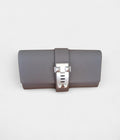 HMMédor Leather Clutch Grey Bag