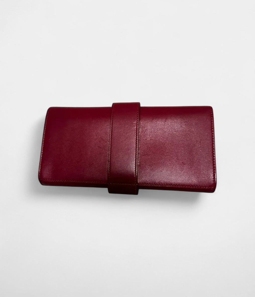 HMMédor Leather Clutch Red Bag