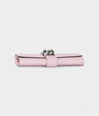 HMMédor Leather Pink Clutch Bag