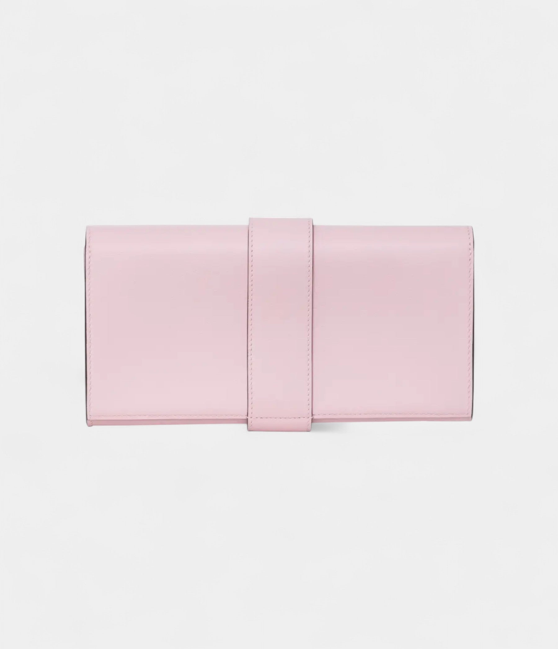 HMMédor Leather Pink Clutch Bag