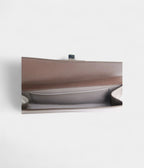 HMMédor Leather Purple Clutch Bag