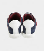 HMMen's Leather Printed Sneakers Artistry Timeless Elegance