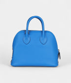 HMMini 1923 Bolide Bleu France Evercolor Palladium Hardware
