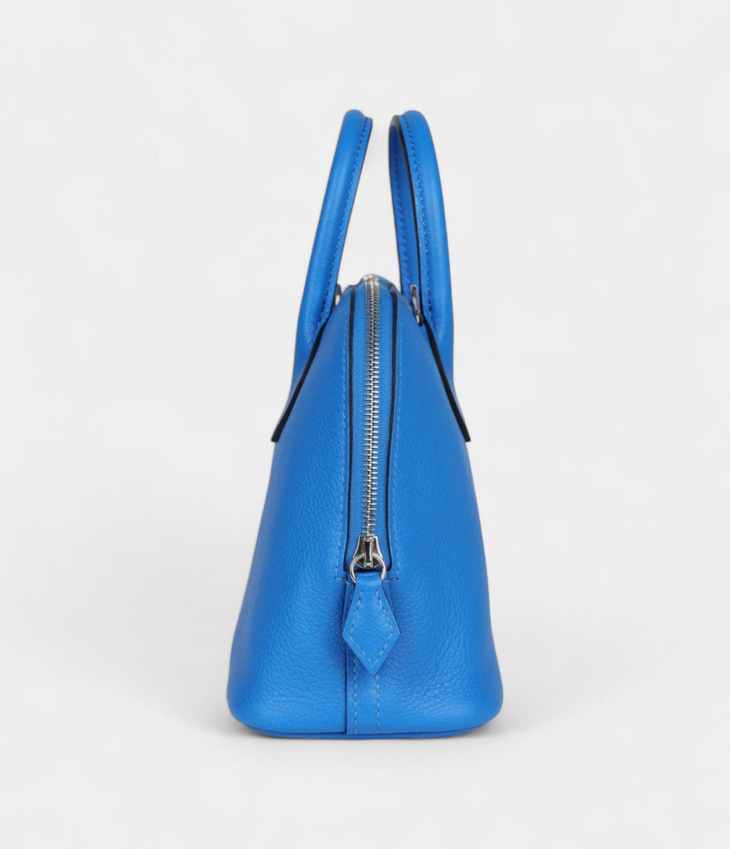 HMMini 1923 Bolide Bleu France Evercolor Palladium Hardware