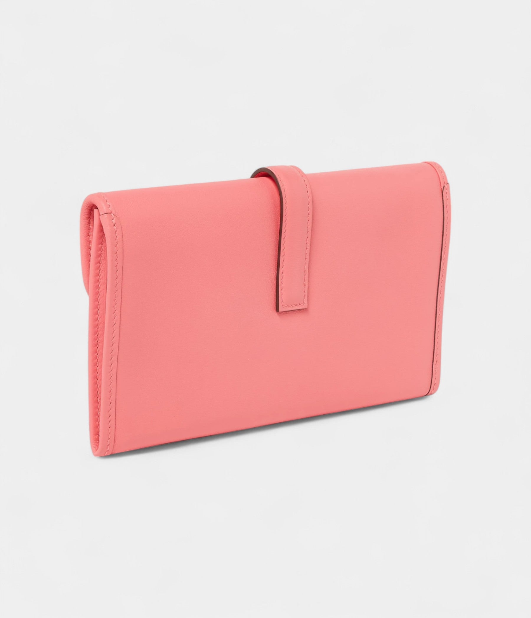 HMMini Jige Clutch Rose Azalee in Evercolor Leather