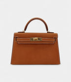 HMMini Kelly II Sellier Toffee Porc Leather Gold Hardware