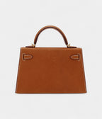 HMMini Kelly II Sellier Toffee Porc Leather Gold Hardware