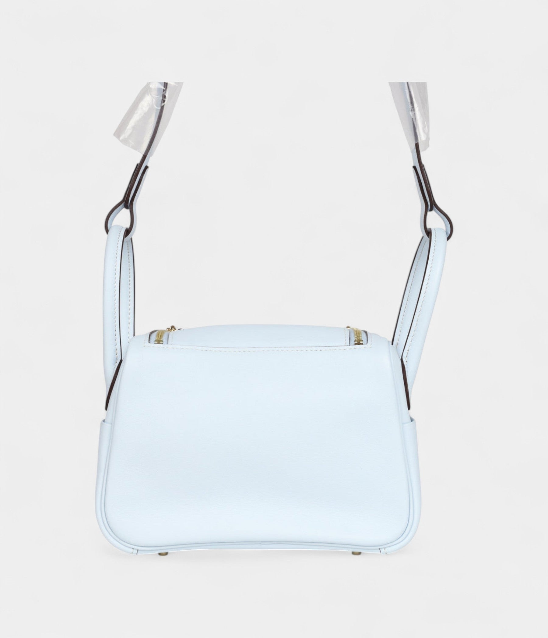 HMMini Lindy Bleu Brume Swift Gold Hardware