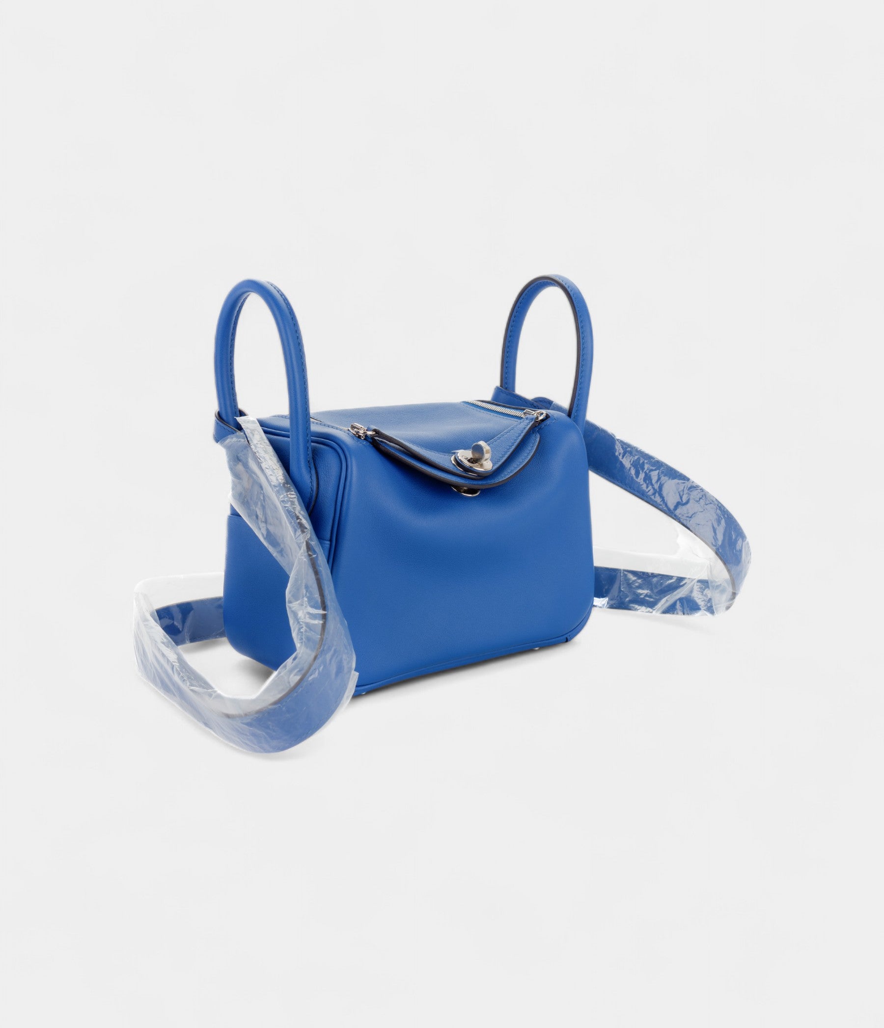 HMMini Lindy Bleu France Swift Palladium Hardware