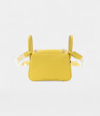 HMMini Lindy Clemence Lime Palladium Hardware