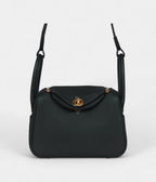 HMMini Lindy Dark Green Clemence Gold Hardware