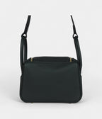 HMMini Lindy Dark Green Clemence Gold Hardware