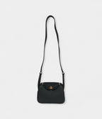 HMMini Lindy Dark Green Clemence Gold Hardware
