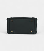 HMMini Lindy Dark Green Clemence Gold Hardware