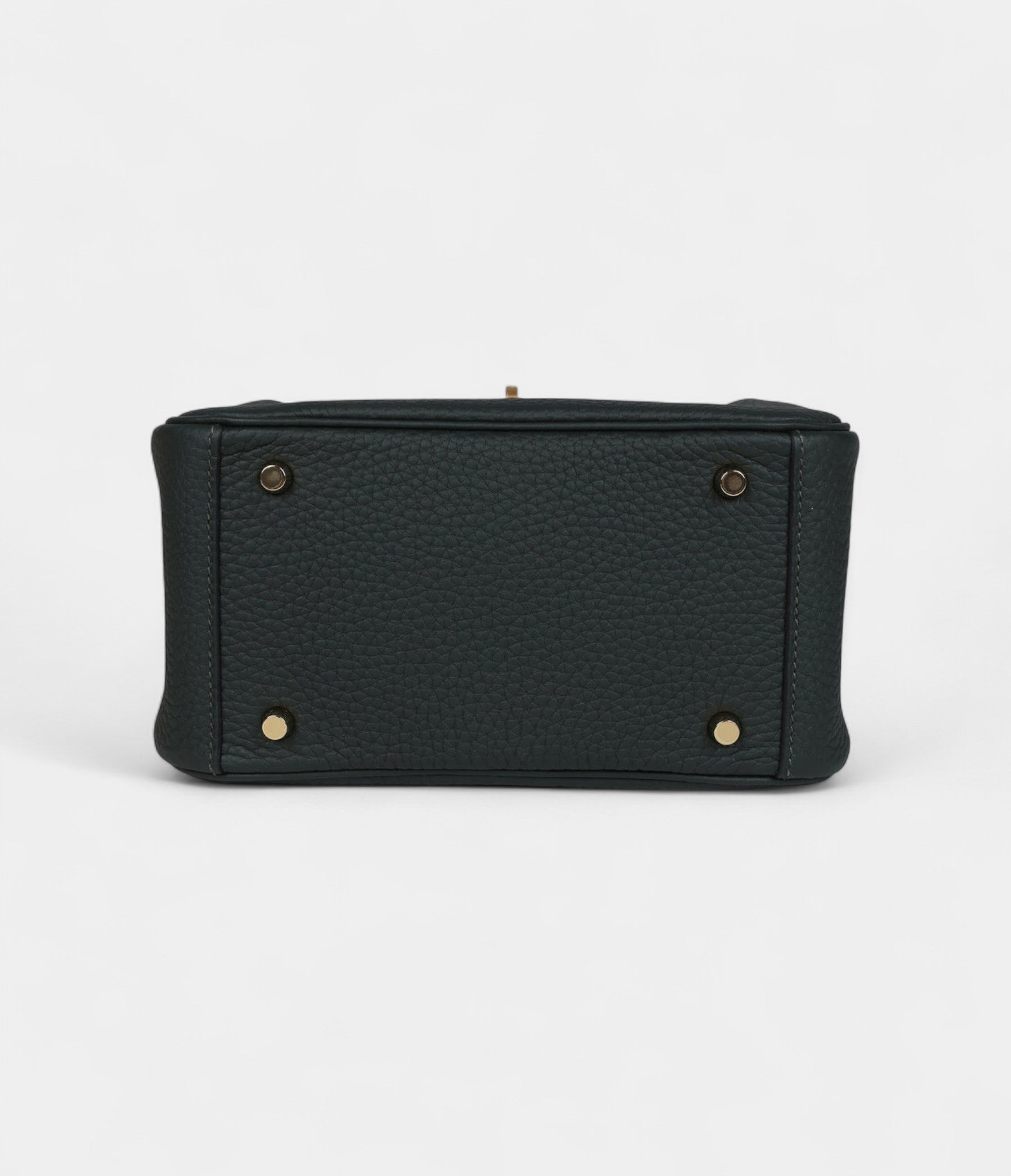 HMMini Lindy Dark Green Clemence Gold Hardware