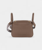 HMMini Lindy Etoupe Clemence Gold Hardware
