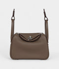 HMMini Lindy Etoupe Clemence Palladium Hardware