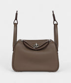 HMMini Lindy Etoupe Clemence Palladium Hardware