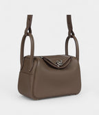 HMMini Lindy Etoupe Clemence Palladium Hardware