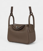 HMMini Lindy Etoupe Clemence Palladium Hardware
