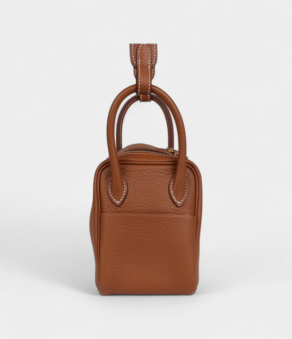 HMMini Lindy Gold Clemence Gold Hardware