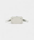 HMMini Lindy Grey Neve Clemence Leather Palladium Hardware